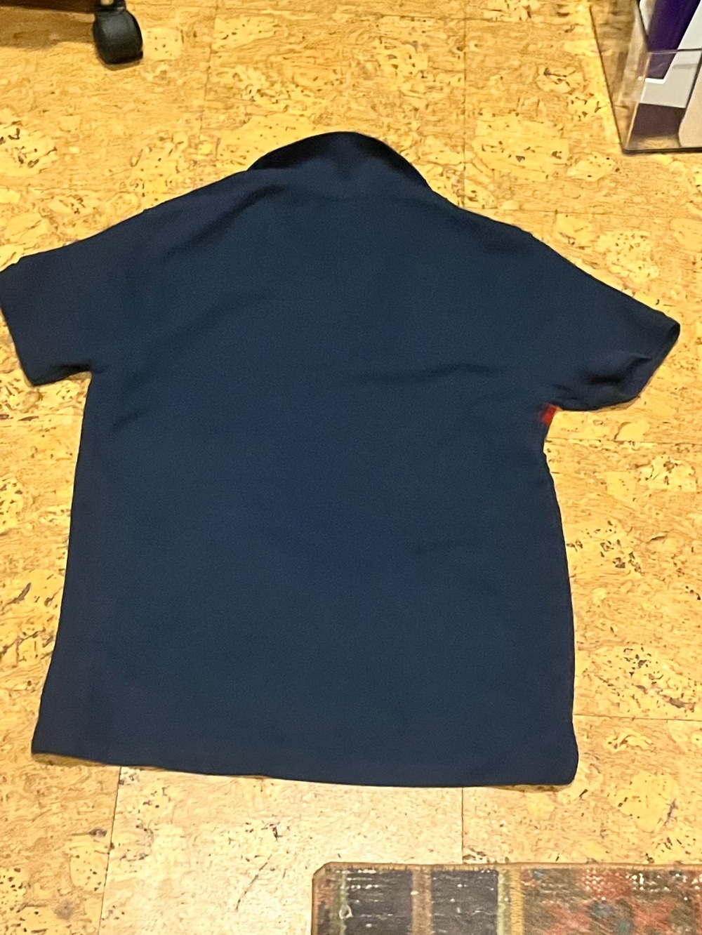 True Religion Men’s Navy/Red SS Polo Shirt (M) - Picture 2 of 2